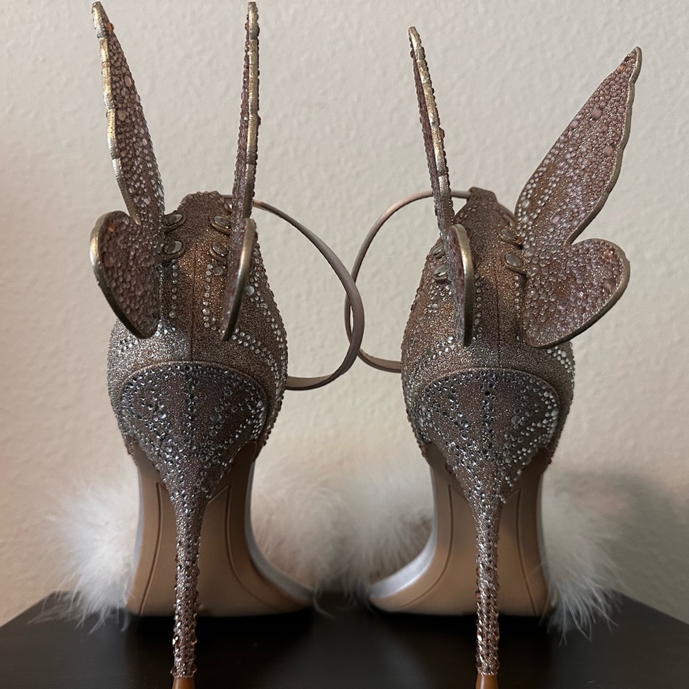 Elegant Butterfly Embellished Heels - Picture 3 of 3